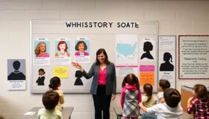 women's history month bulletin board